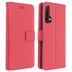 Housse AVIZAR pour Realme X3 Superzoom / X50 / 6 Pro - Rose - Silicone - Support Vidéo Dragonne