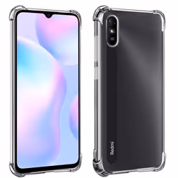 Coque - Xiaomi - Redmi 9A - Flexible - Antichoc - Transparent Blanc