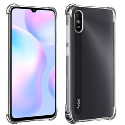 Coque - Xiaomi - Redmi 9A - Flexible - Antichoc - Transparent Blanc