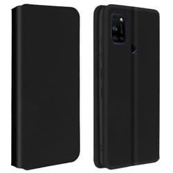 Housse Wiko View 5 / 5 Plus Étui Folio Portefeuille Fonction Support noir Noir