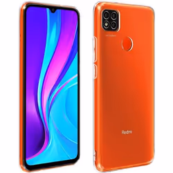 Coque - AVIZAR - Xiaomi Redmi 9C - Souple - Transparent Blanc - Protection chocs et rayures