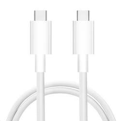 Câble USB-C AVIZAR Charge et Synchro Rapide 1m Blanc - Smartphone iPad Pro Nintendo Switch