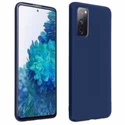 Coque - Samsung - Galaxy S20 FE - Souple - Antichoc - Finition Mate Bleu nuit