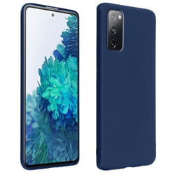 Coque - Samsung - Galaxy S20 FE - Souple - Antichoc - Finition Mate Bleu nuit