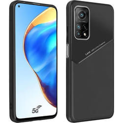 Coque - AVIZAR - Xiaomi Mi 10T / 10T Pro - Aspect Cuir - Souple - Noir