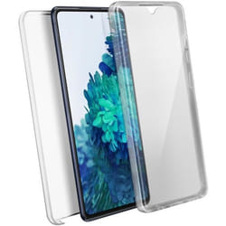 Coque - AVIZAR - Samsung Galaxy S20 FE - Protection Arrière Rigide - Avant Souple - Transparent