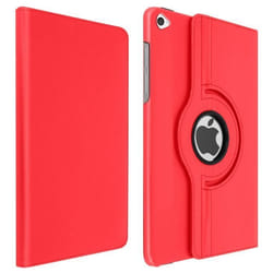 Étui Rotatif 360° - Housse Rouge - iPad Pro 9.7 / iPad Air 2 - Protection Intégrale - Synthétique - Compatible