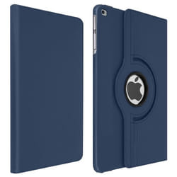 Étui rotatif 360° - AVIZAR - iPad Mini 4 / 5 - Protection intégrale - Coque rigide - Bleu nuit