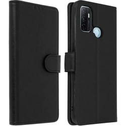 Étui - Oppo - A53 / A53s - Housse Intégrale - Porte-carte - Support vidéo - Noir