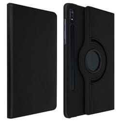 Housse - Samsung - Tab S7 Plus 12.4/S8 Plus - Support Rotatif 360° - Noir - Protection Intégrale