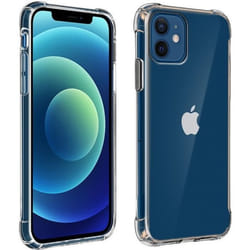 Coque - Apple - iPhone 12 Mini - Flexible - Antichoc - Transparent Blanc