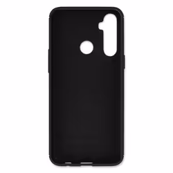 Coque - AVIZAR - Realme 6i - Coins Renforcés - Carbone Effet Brossé - Noir