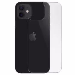 Film Arrière - Apple - iPhone 12 Mini - Verre Trempé - Antichoc - Transparent