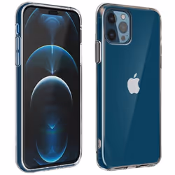 Pack protection - Apple - iPhone 12 Pro Max - Coque souple - Film verre trempé 9H - Noir