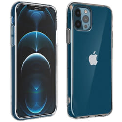 Coque et Film de Protection - Apple - iPhone 12 Pro Max - Souple - Verre Trempé 9H - Transparent