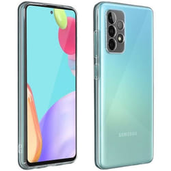 Pack protection - Samsung - A52/A52s - Coque souple - Film verre trempé 9H - Noir
