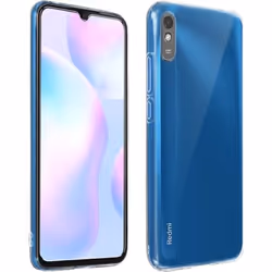 Coque et film de protection - Xiaomi - Redmi 9A / 9AT - Souple - Verre trempé 9H - Transparent