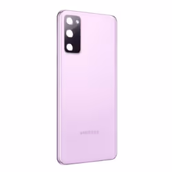 Cache Batterie - Samsung - Galaxy S20 FE - Violet - Installation simplifiée - Découpes caméra