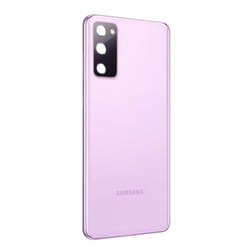 Cache Batterie - Samsung - Galaxy S20 FE - Violet - Installation simplifiée - Découpes caméra