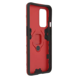 Coque - AVIZAR - OnePlus 9 - Antichoc - Bague Métallique - Rouge
