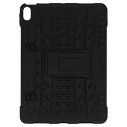Coque iPad Air 2020 - AVIZAR - Protection Bi-matière avec Béquille Support Noir