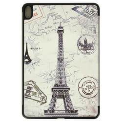 Étui iPad Air 2020 - AVIZAR - Motif Tour Eiffel - Éco-cuir Souple - Support Vidéo - Support Clavier