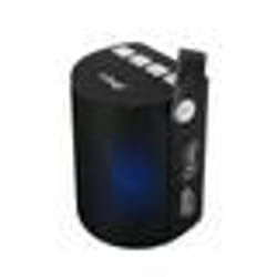 Enceinte Sans-fil Bluetooth - LinQ - Noir - Radio FM - LED Multicolore - 3W