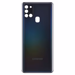 Cache Batterie Samsung Galaxy A21s Façade Arrière Originale Samsung Noir