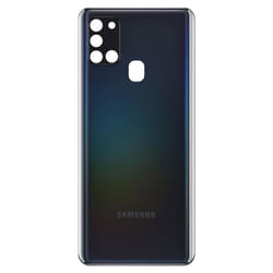 Cache Batterie Samsung Galaxy A21s Façade Arrière Originale Samsung Noir