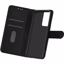 Étui pour Samsung Galaxy S21 Ultra - Chersterfield - Noir - Semi-rigide - Aimantée - Support vidéo