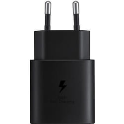 Chargeur Secteur USB-C - Samsung - 25W - Power Delivery 3.0 - Câble 1m - Noir