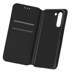 Housse - Samsung - Galaxy S21 Plus - Étui Folio - Éco-cuir - Noir