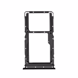 Tiroir Carte SIM Xiaomi Redmi Note 7 Pro - AVIZAR - Remplacement Noir - 1x Nano SIM Micro-SD