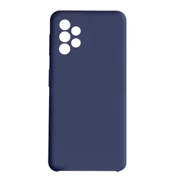 Coque - Samsung - Galaxy A72 - Silicone semi-rigide - Protection quotidienne - Bleu nuit