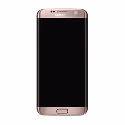 Bloc Complet Galaxy S7 Edge Écran LCD Vitre Tactile Original rose champagne Rose