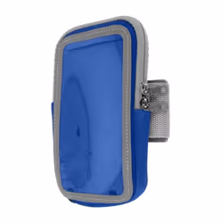 Brassard Sport - Non spécifié - Modèle non spécifié - Tactile - Poche Zippée - Bleu