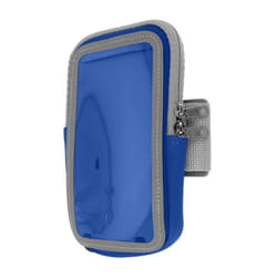 Brassard Sport - Non spécifié - Modèle non spécifié - Tactile - Poche Zippée - Bleu