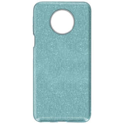 Coque de protection - Xiaomi - Redmi Note 9T 5G - Paillette Amovible - Silicone Semi-rigide - Bleu