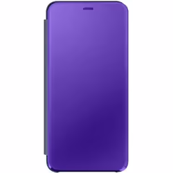 Housse - AVIZAR - Oppo Find X3 Lite - Clapet translucide - Effet miroir - Support vidéo