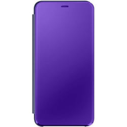 Housse - AVIZAR - Oppo Find X3 Lite - Clapet translucide - Effet miroir - Support vidéo