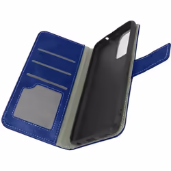 Étui Portefeuille - Oppo - Find X3 Lite - Bleu Nuit - Support Vidéo - Fermeture Magnétique