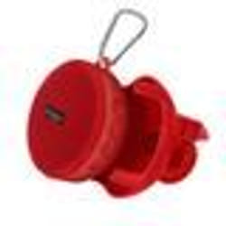 Enceinte Bluetooth Vélo AVIZAR - Haut-parleur Sport 5W Sans-fil Étanche IPX7 Rouge