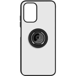 Coque - Xiaomi - Redmi Note 10 / Note 10s - Bague Métallique - Polycarbonate - Noir