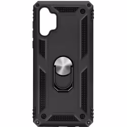 Coque - AVIZAR - Samsung Galaxy A32 5G - Antichoc - Bague Support Vidéo - Noir