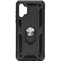 Coque - AVIZAR - Samsung Galaxy A32 5G - Antichoc - Bague Support Vidéo - Noir