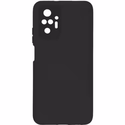Coque de protection - AVIZAR - Xiaomi Redmi Note 10 Pro - Silicone semi-rigide - Finition douce - Noir