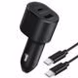 Chargeur Voiture - Samsung - 60W - USB-C Super Fast Charging - Quick Charge - Noir