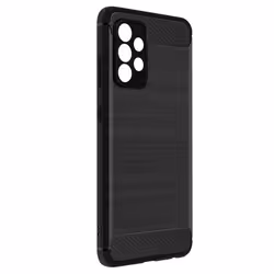 Coque de protection - Samsung - Galaxy A52 A52 5G A52S - Silicone - Coins renforcés - Effet brossé