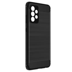 Coque de protection - Samsung - Galaxy A52 A52 5G A52S - Silicone - Coins renforcés - Effet brossé