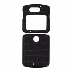 Coque - AVIZAR - Motorola Razr 5G - Rigide - Effet croco - Protection intégrale résistante